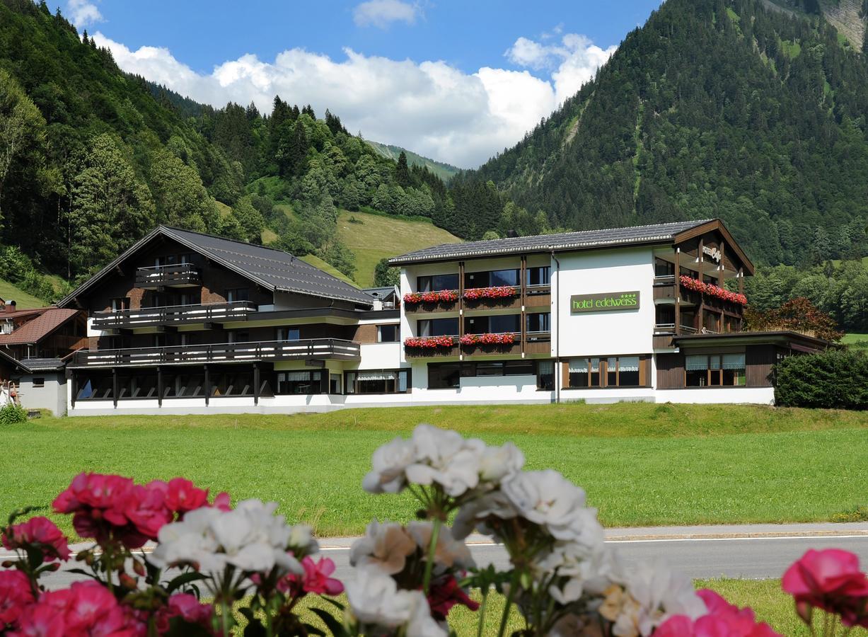 Boutiquehotel Das Edelweiss Schoppernau Dış mekan fotoğraf